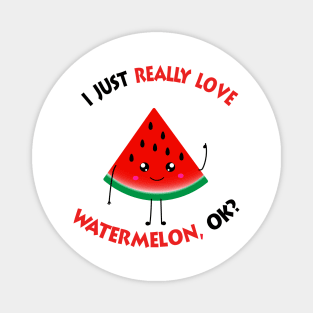 Cute Watermelon Magnet